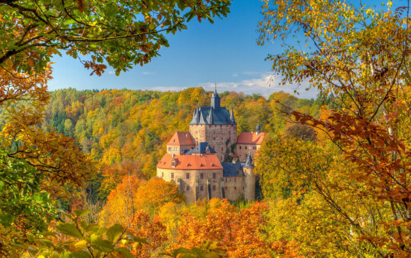 Burg Kriebstein im Herbst | Foto: Matthias Löwe