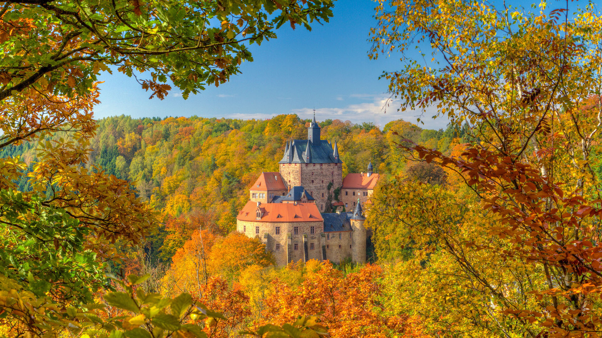 Burg Kriebstein im Herbst | Foto: Matthias Löwe