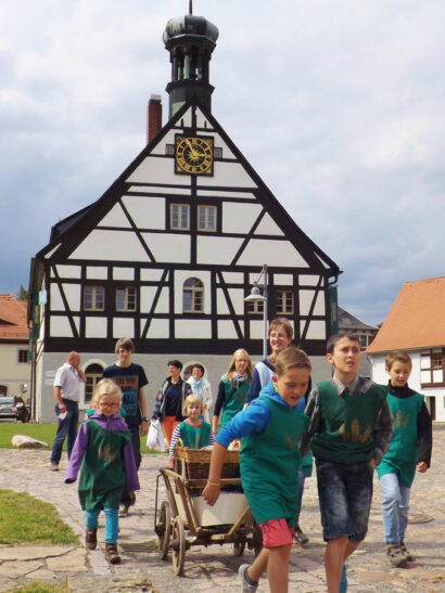 Führung für Kinder Saigerhütte Olbernhau Sachsen