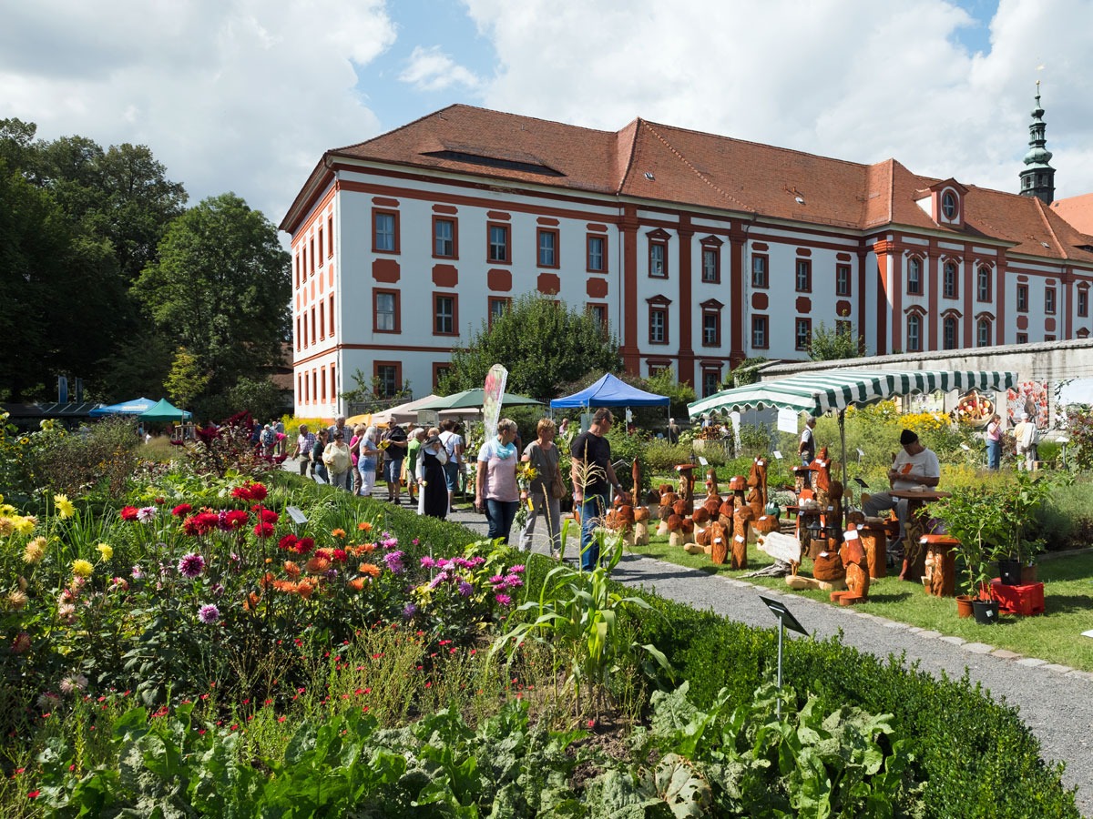 Markt Garten Kloster St. Marienstern Panschwitz-Kuckau Oberlausitz
