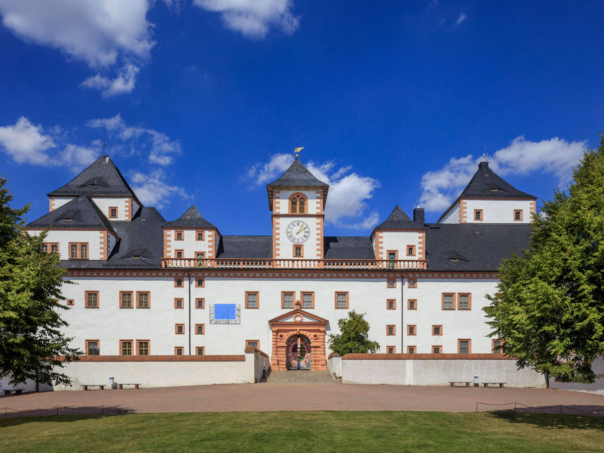 Portal von Schloss Augustusburg